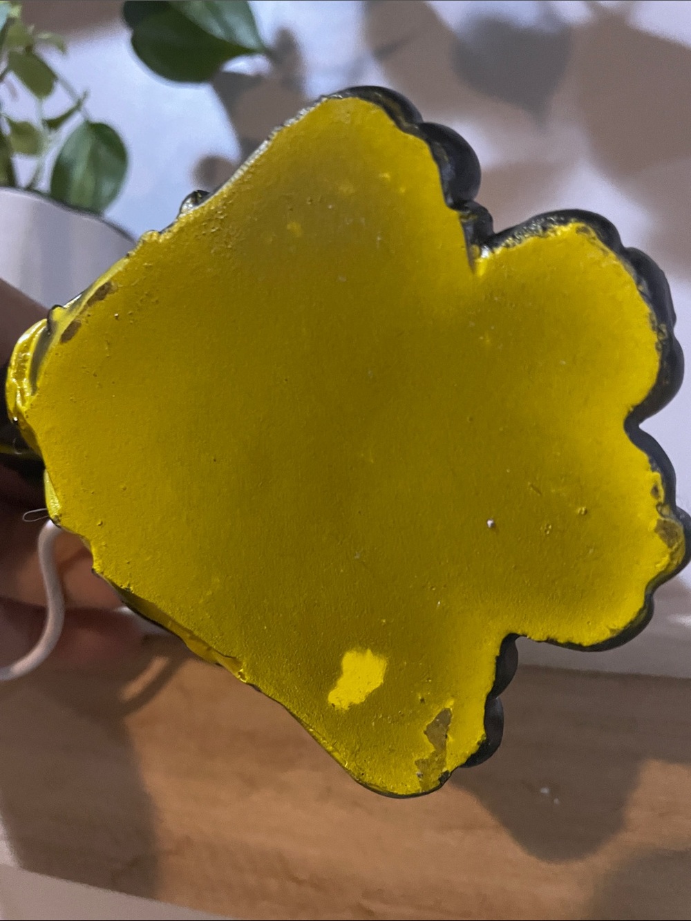 Cat Table Lamp Resin Colorful Stained Glass - Picture 9 of 15